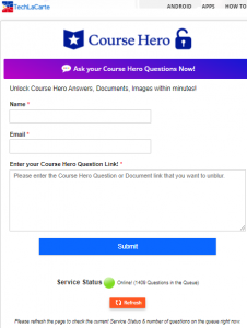 Course Hero database