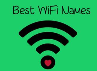 Best Wifi funny names